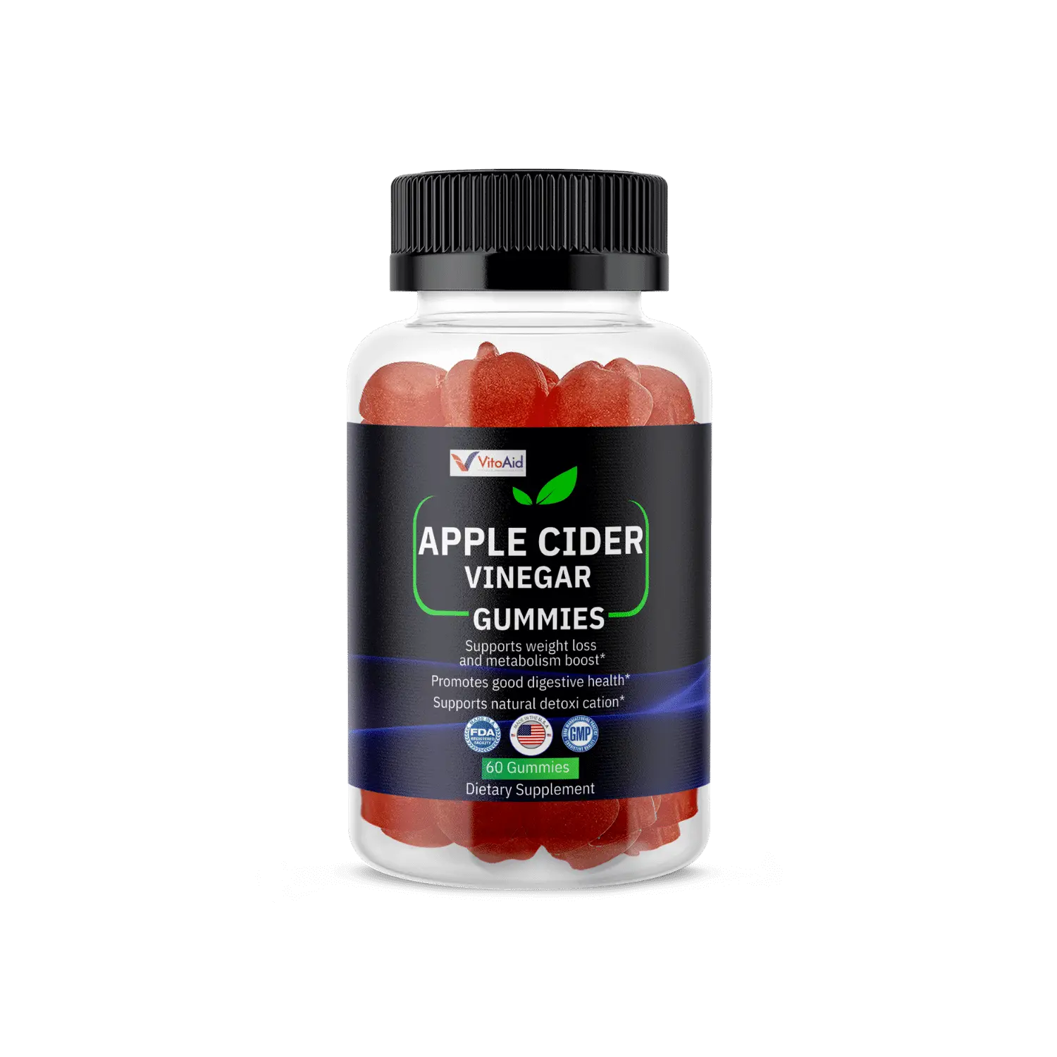 VitoAid Apple Cider Vinegar Gummies bottle