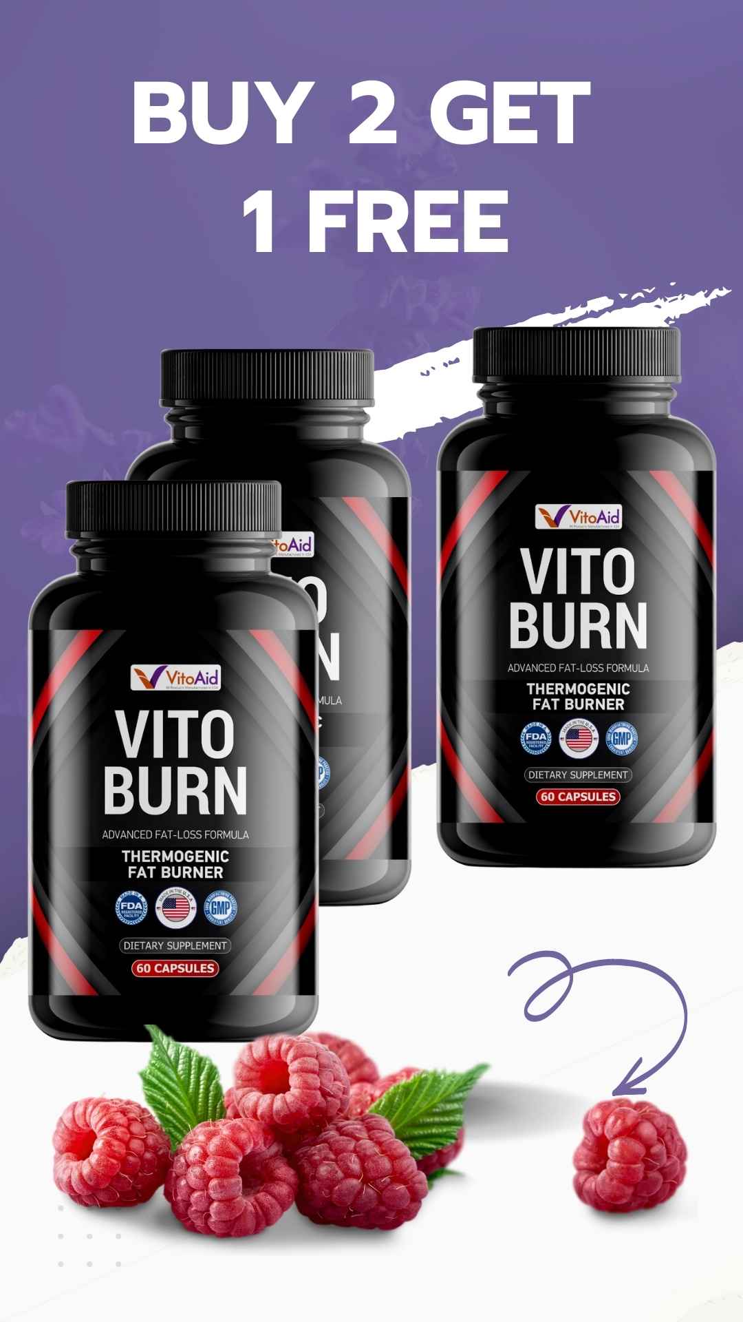 VITO BURN BUY 2 GET 1 FREE